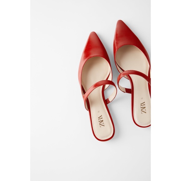 zara pointed mules